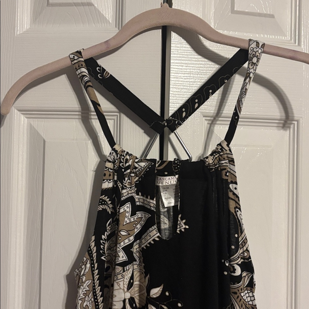Lasccana Venus racerback shirt in black and white size XS - Picture 4 of 9